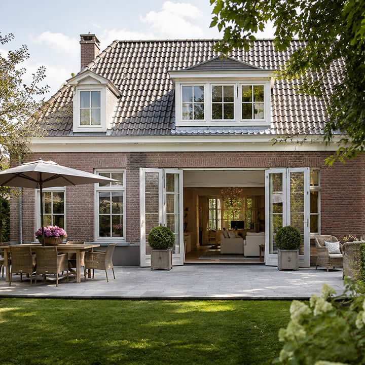 Schuifpui naar tuin