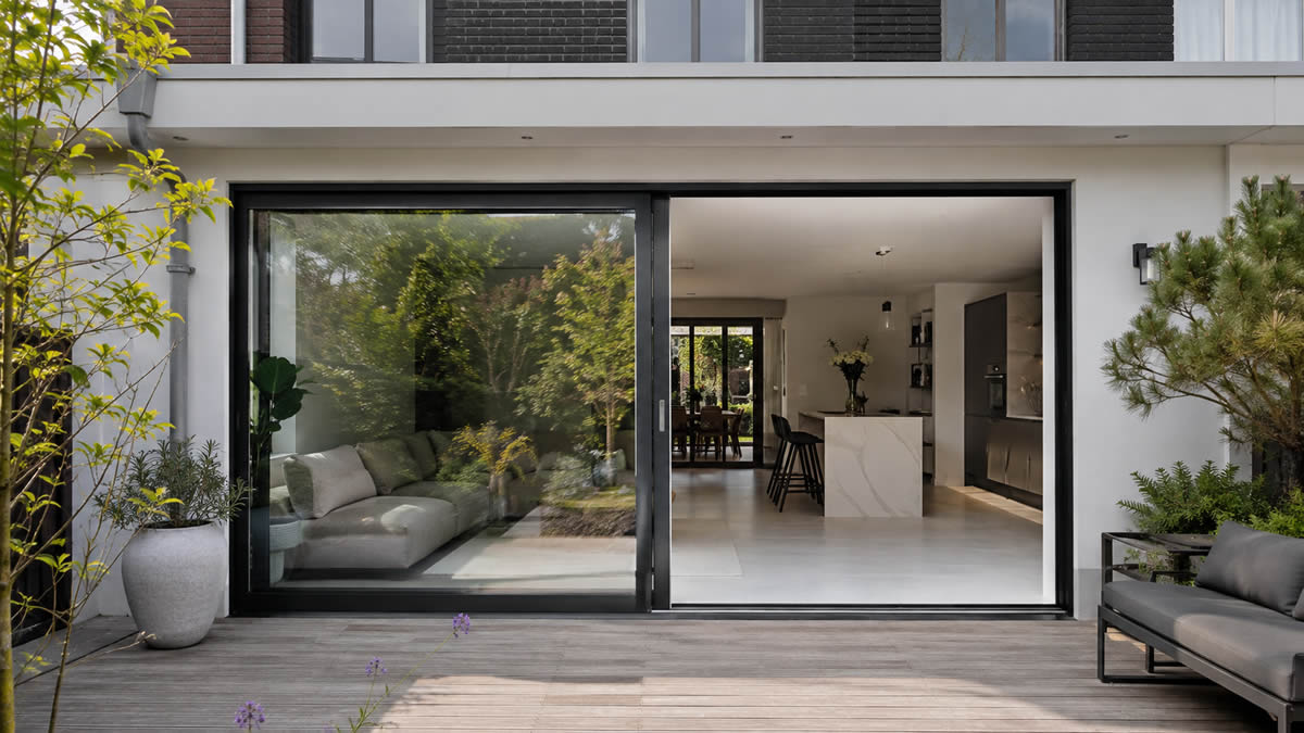 Afbeelding aanbouw Schuifpui